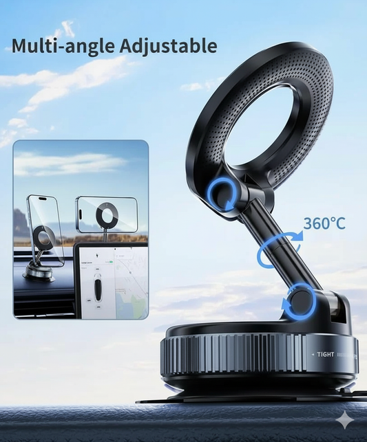360° Multi-Angle Adjustable Magnetic Car Phone Mount